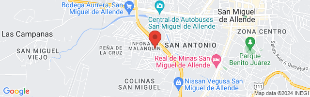 Property 4435 Map in San Miguel de Allende