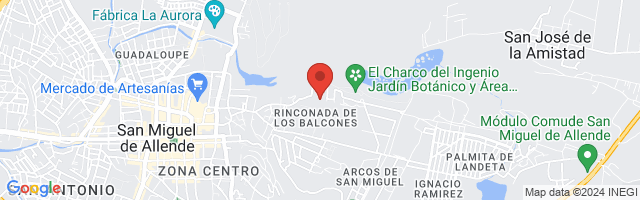 Property 4442 Map in San Miguel de Allende