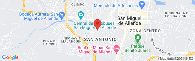 Property 4445 Map in San Miguel de Allende