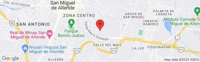 Property 4450 Map in San Miguel de Allende