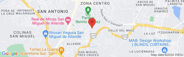 Property 4457 Map in San Miguel de Allende