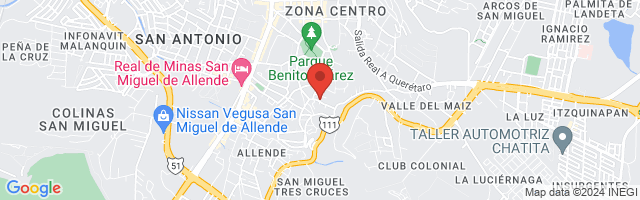 Property 4476 Map in San Miguel de Allende