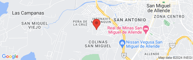 Property 4483 Map in San Miguel de Allende