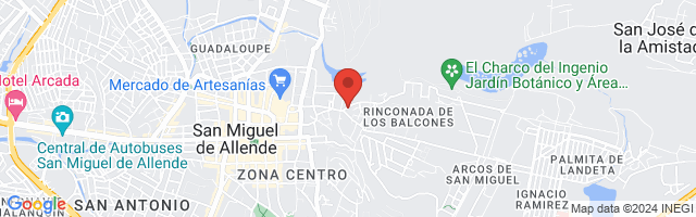 Property 4484 Map in San Miguel de Allende