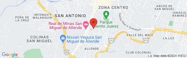 Property 4492 Map in San Miguel de Allende