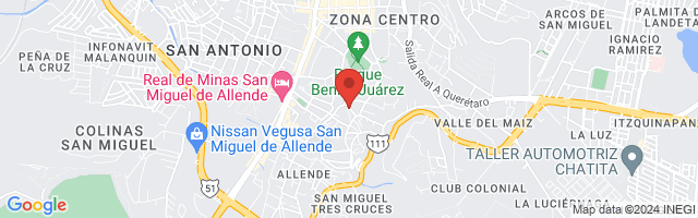 Property 4496 Map in San Miguel de Allende