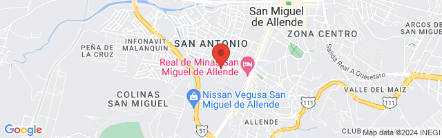Property 4498 Map in San Miguel de Allende