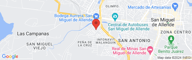Property 4504 Map in San Miguel de Allende