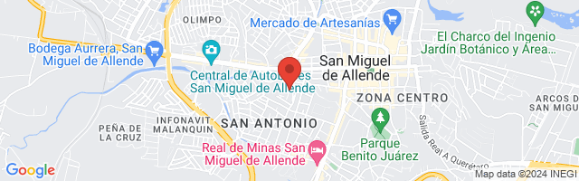 Property 4507 Map in San Miguel de Allende
