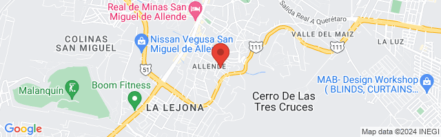 Property 4548 Map in San Miguel de Allende