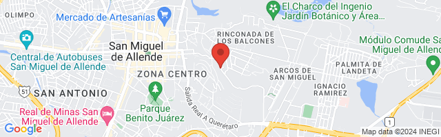 Property 4554 Map in San Miguel de Allende
