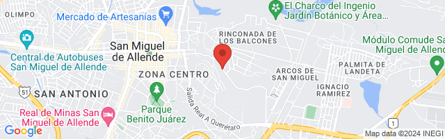 Property 4556 Map in San Miguel de Allende