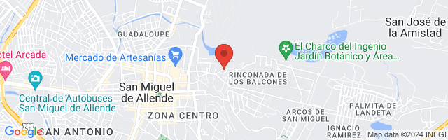 Property 4588 Map in San Miguel de Allende