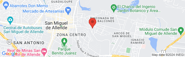 Property 4591 Map in San Miguel de Allende