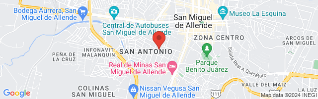 Property 4592 Map in San Miguel de Allende