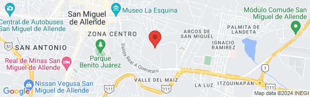 Property 4595 Map in San Miguel de Allende
