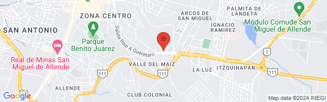 Property 4598 Map in San Miguel de Allende