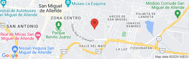 Property 4612 Map in San Miguel de Allende