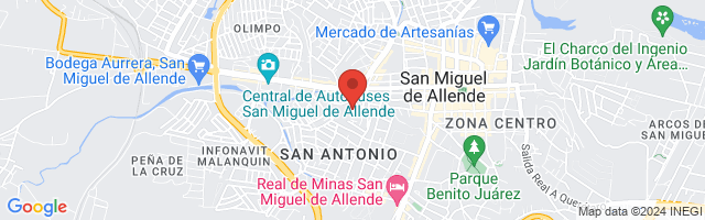 Property 4614 Map in San Miguel de Allende