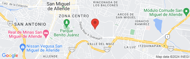 Property 4649 Map in San Miguel de Allende