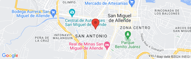 Property 4650 Map in San Miguel de Allende