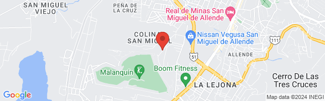 Property 4659 Map in San Miguel de Allende