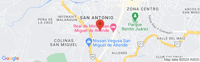 Property 4675 Map in San Miguel de Allende