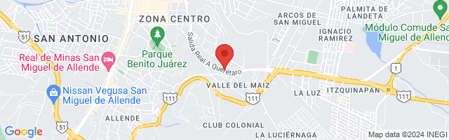 Property 4699 Map in San Miguel de Allende