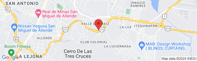 Property 4714 Map in San Miguel de Allende