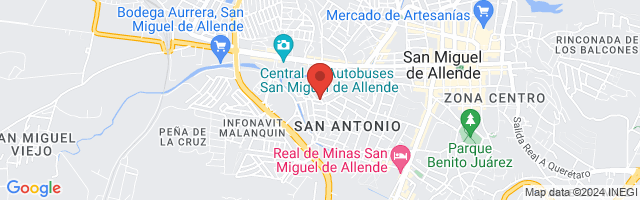 Property 4786 Map in San Miguel de Allende