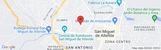 Property 4809 Map in San Miguel de Allende
