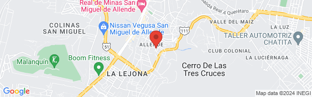 Property 4811 Map in San Miguel de Allende