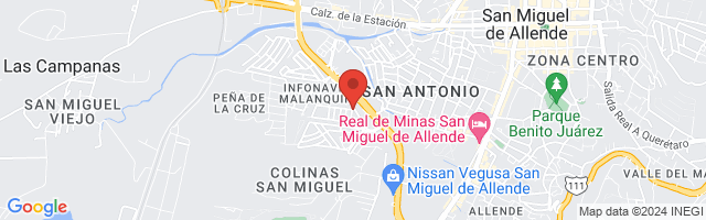 Property 4814 Map in San Miguel de Allende