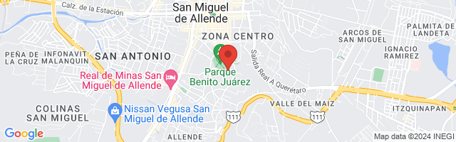 Property 4825 Map in San Miguel de Allende