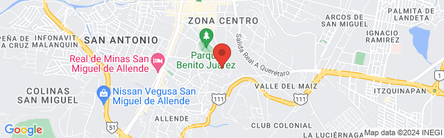 Property 4853 Map in San Miguel de Allende
