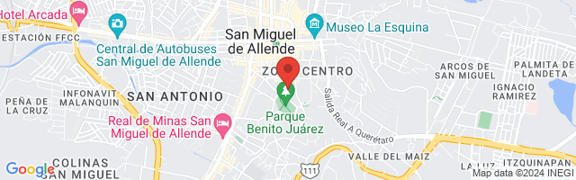 Property 4854 Map in San Miguel de Allende