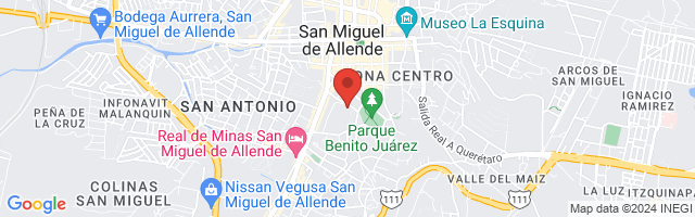Property 4860 Map in San Miguel de Allende