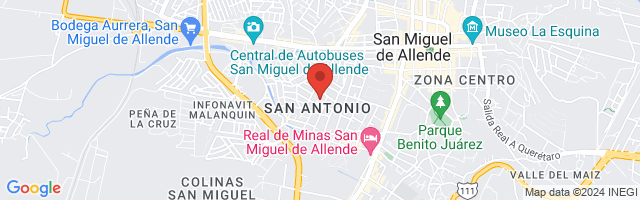Property 4871 Map in San Miguel de Allende