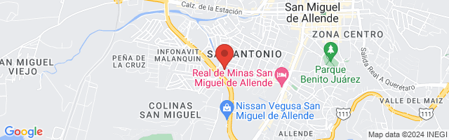 Property 4876 Map in San Miguel de Allende