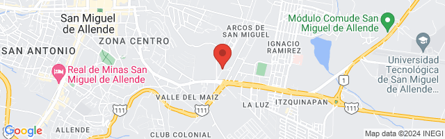 Property 4884 Map in San Miguel de Allende