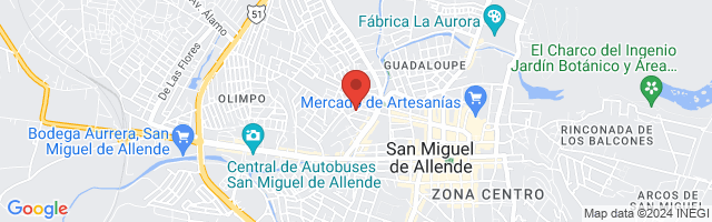 Property 4885 Map in San Miguel de Allende