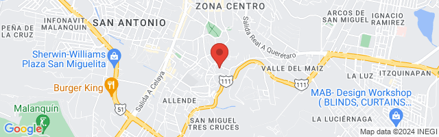 Property 4890 Map in San Miguel de Allende