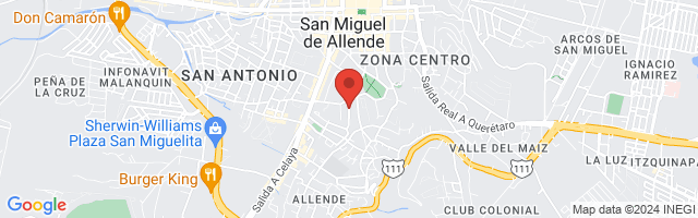 Property 4891 Map in San Miguel de Allende