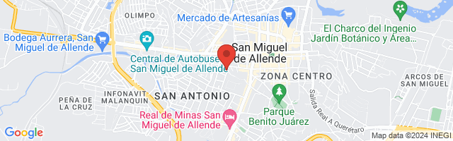 Property 4909 Map in San Miguel de Allende