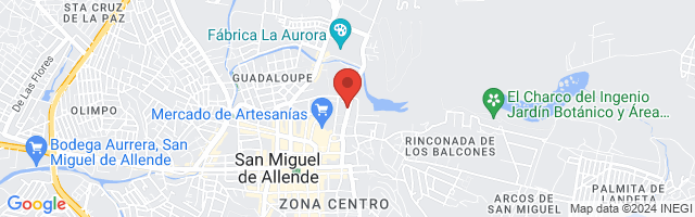 Property 4918 Map in San Miguel de Allende