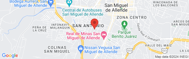 Property 4936 Map in San Miguel de Allende
