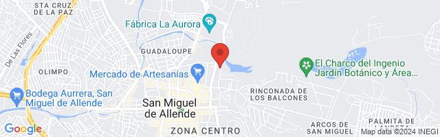 Property 4950 Map in San Miguel de Allende