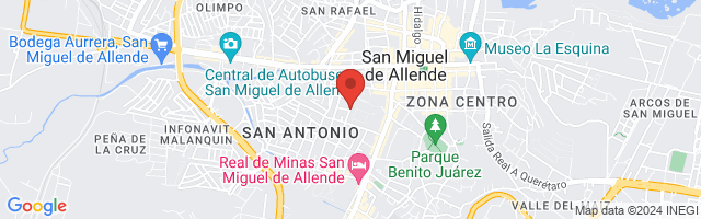 Property 4962 Map in San Miguel de Allende