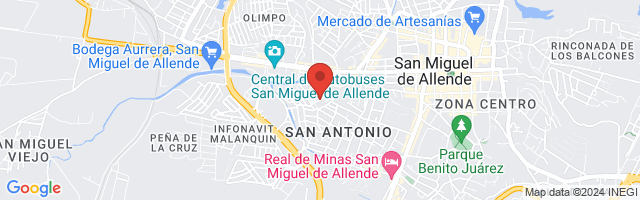 Property 4963 Map in San Miguel de Allende