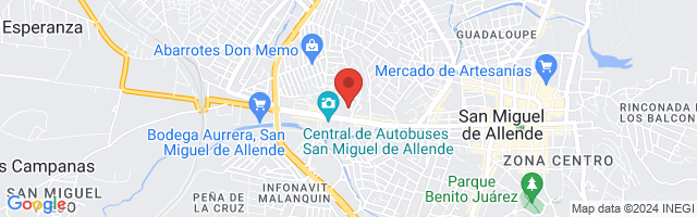 Property 4964 Map in San Miguel de Allende